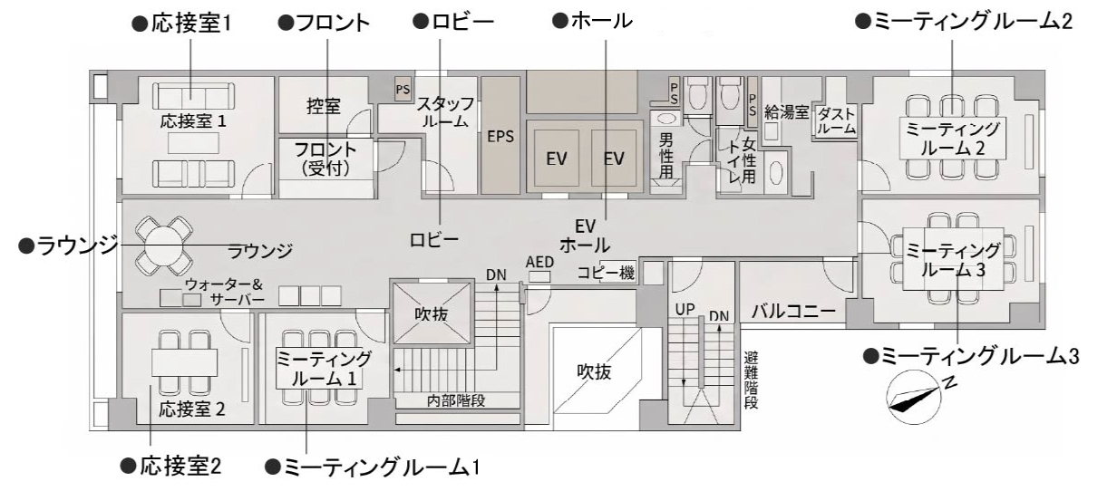 2F　平面図